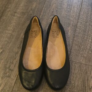Naturalizer Classic Black Flats